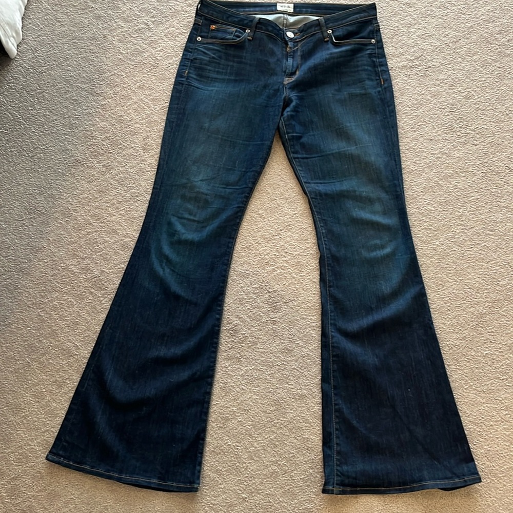 Hudson low rise flare Jean